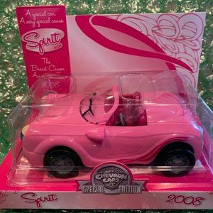 💕 3/$25 NWT The Chevron Cars BREAST CANCER AWARE * 2008 SPIRIT * Advertising